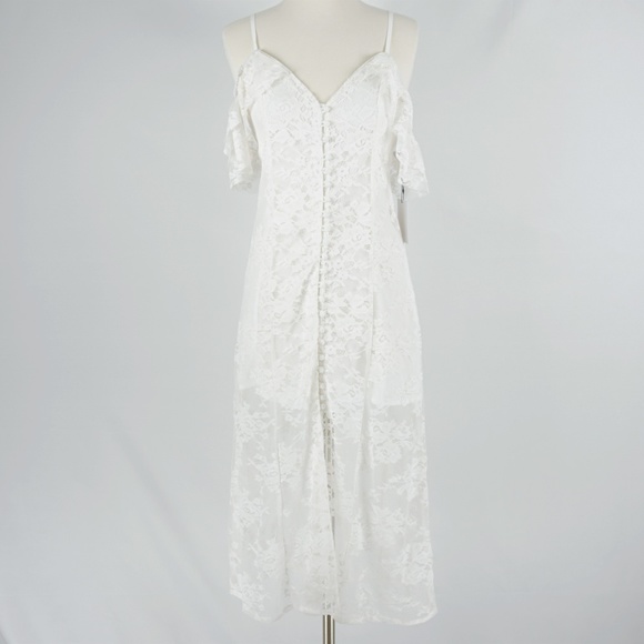 Majorelle White Oak Lace Dress in Ivory NWT Size M - Picture 2 of 8